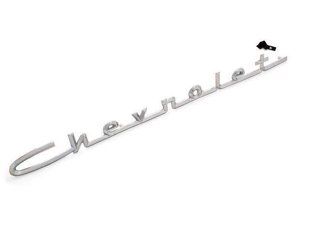 Product image (1957 "chevrolet" Hood Script - 6 Cyl)
