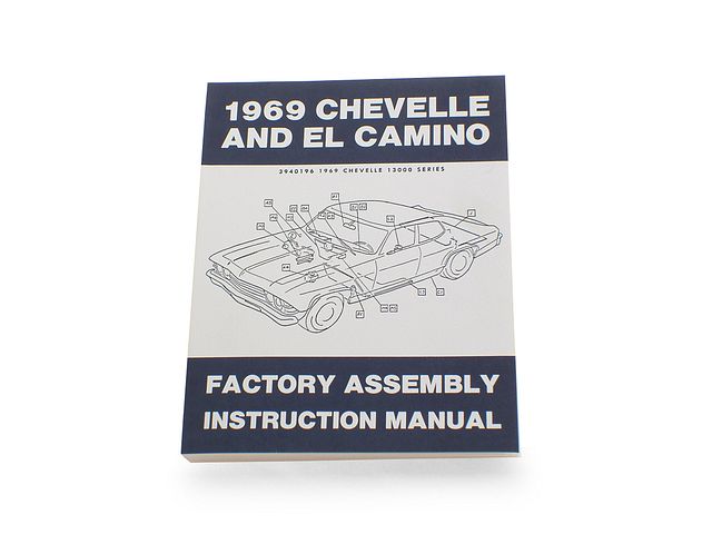 Product image (Manual 1969 Chevelle Factory Assembly)