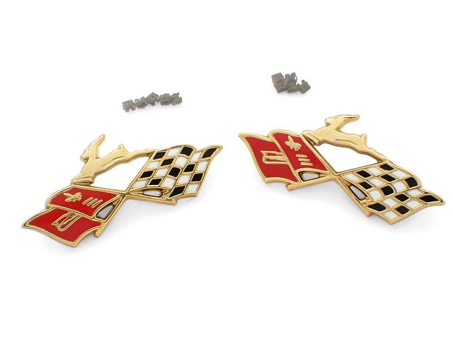 Product image (1960 Impala Rear Quarter Gold 'x-flag')