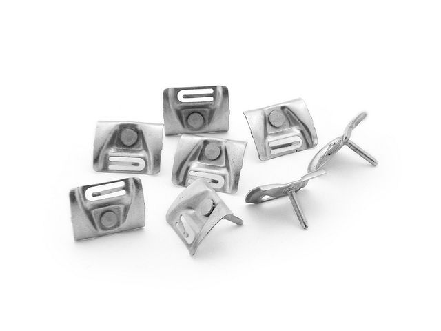 Product image (Clips 1958 Wind Shield Upper Molding)