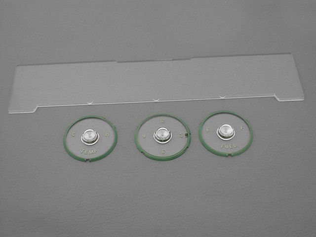 Product image (Lens Set 1961-1962 Impala Instrument)