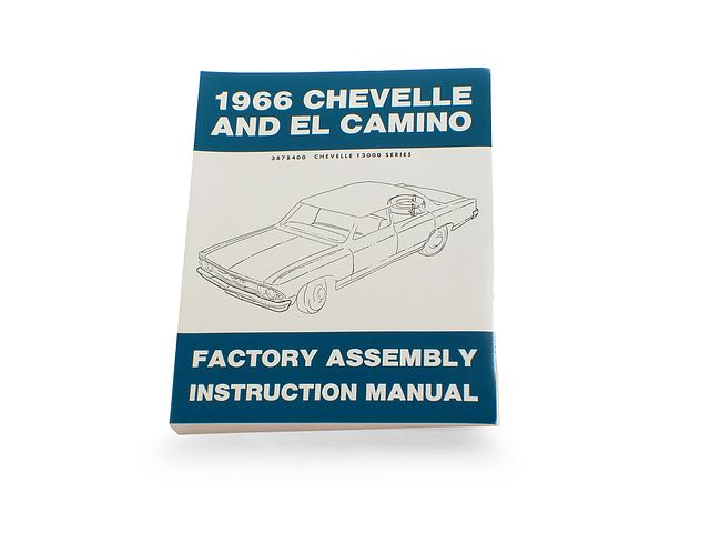 Product image (Manual 1966 Chevelle Factory Assembly)