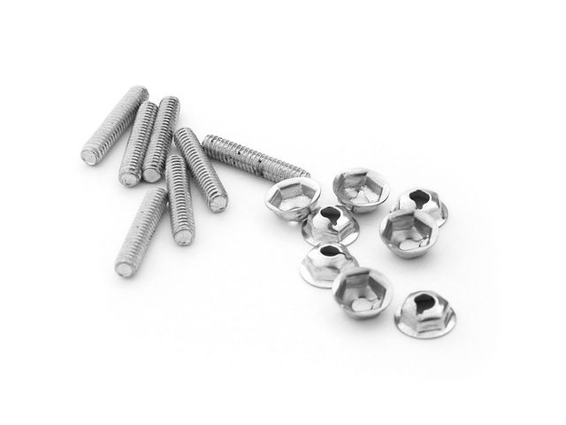 Product image (1957 Hood Bar Extension Installation Kit)