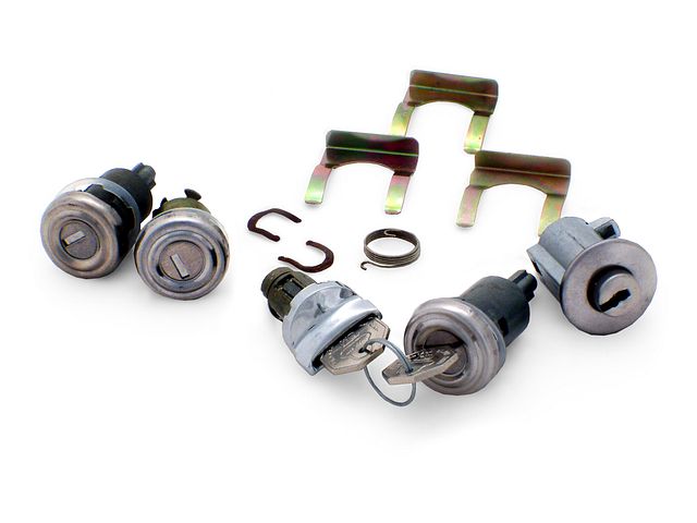 Product image (Lock Set 1958 Impala w/Long Cyl)