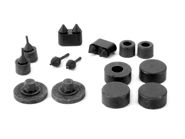 Product image (Rubber Stop Kit 1955-1956-1957 2 door Sedan)