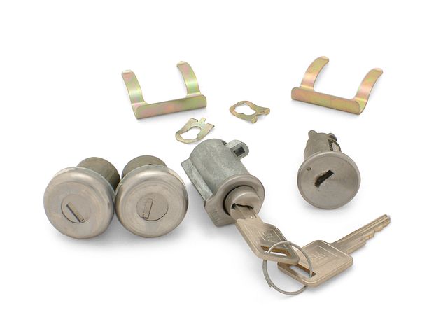 Product image (Lock Set 1967-1968-1969-1970-1971-1972 G/Box Ing & Door)