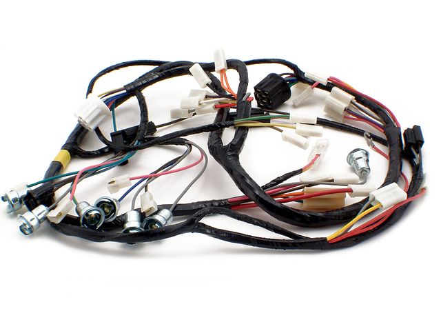 Product image (Wiring Harness 1956 Chevy Underdash with Deluxe Radio and Heater)
