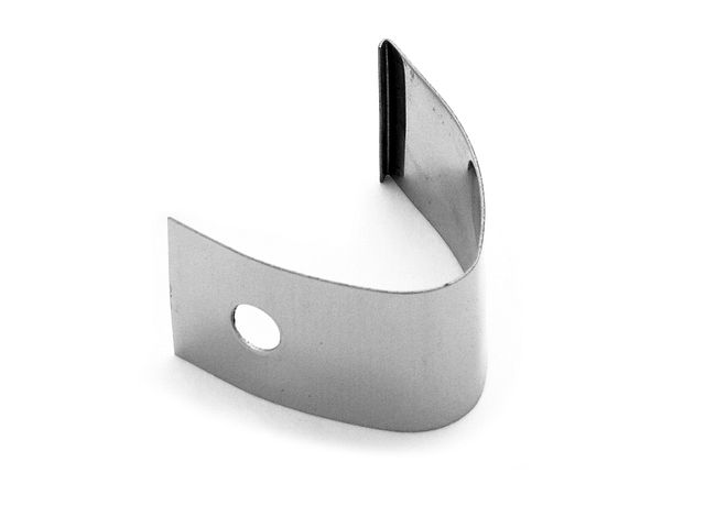 Product image (Clip 1958 Impala Convertible Windshield Upper Center Molding)