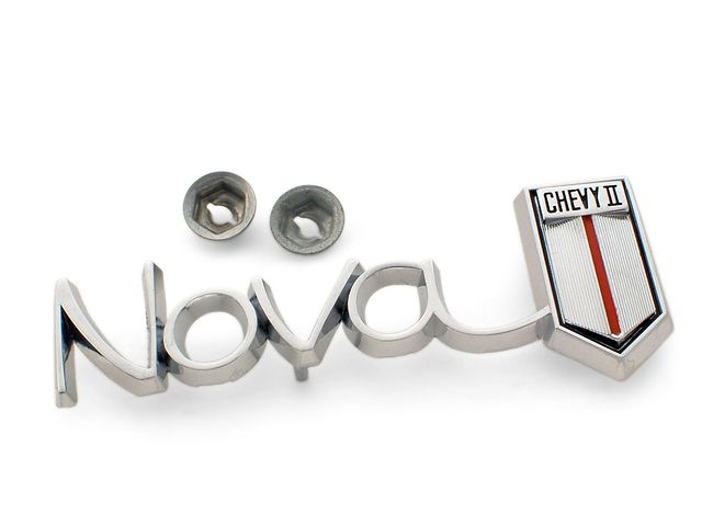 Product image (Emblem 1966 Nova Glove Box Door)