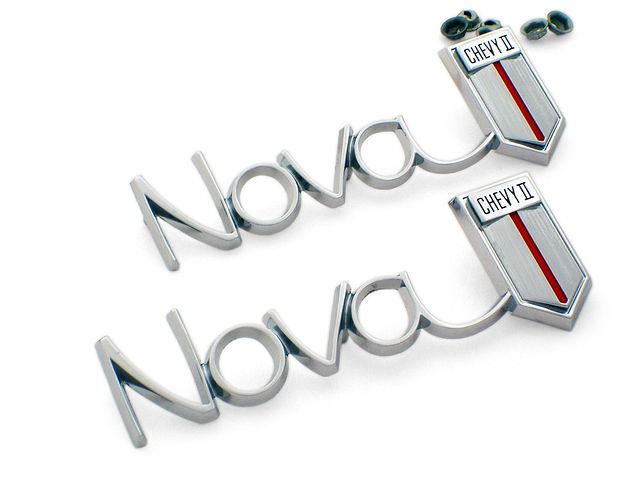 Product image (Emblem 1966-1967'Nova Chevy II' Rear Quarter)