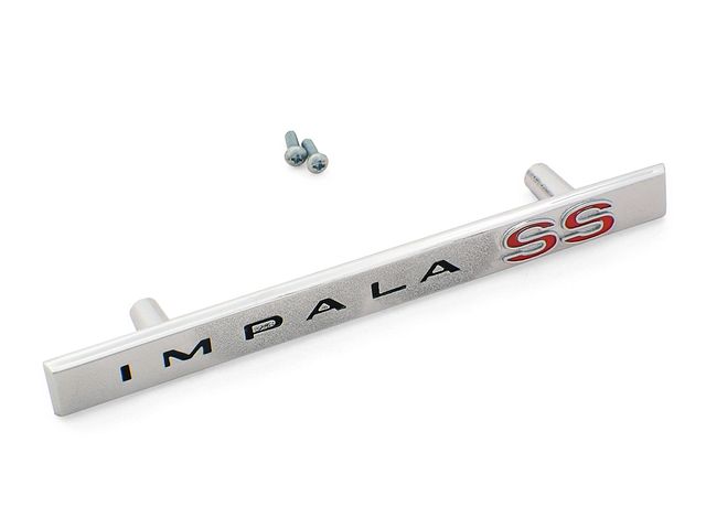 Product image (1966 'impala Ss' Glove Box Emblem)