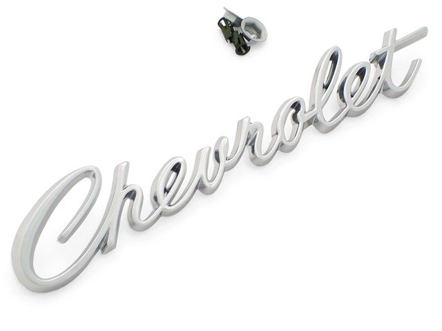Product image (Emblem 1967 Impala 'Chevrolet' Rear)