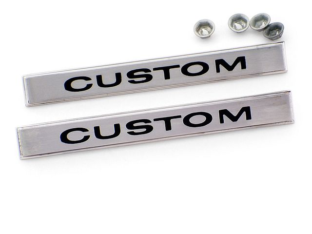 Product image (1968 'custom' Fender Emblems)
