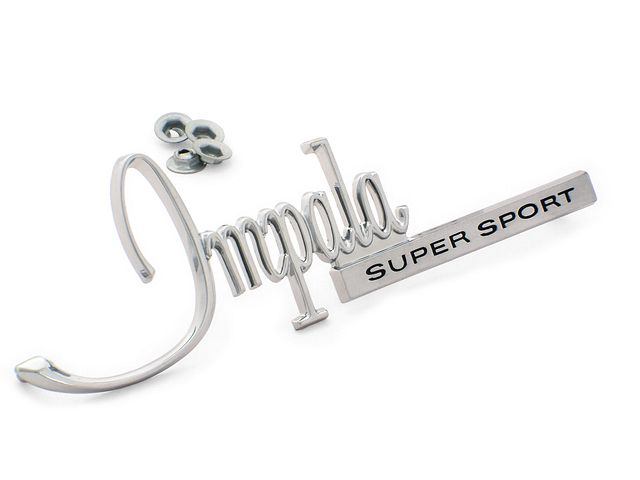 Product image (Emblem 1968'Impala SuperSport'Rear)