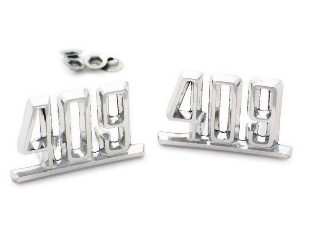 Product image (1965 '409' Fender Emblems)