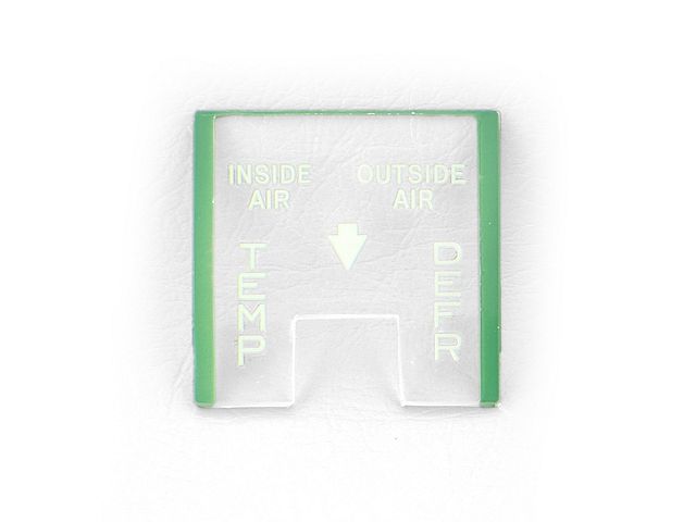 Product image (1955-1956 Heater Control Lense)