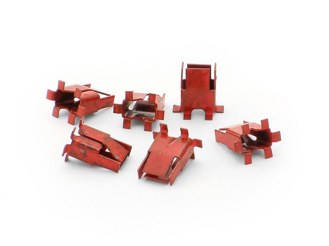 Product image (1957 210 & 150 Fin Molding Clip Set)