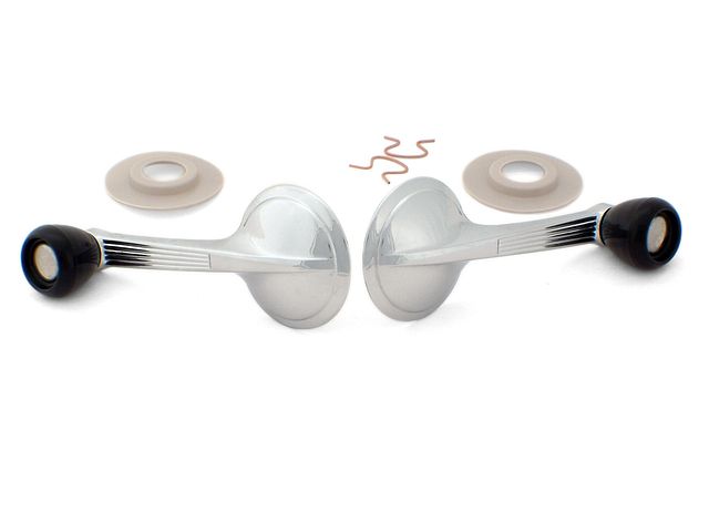Product image (1955-1956-1957 Window Cranks With Washers & Clips)