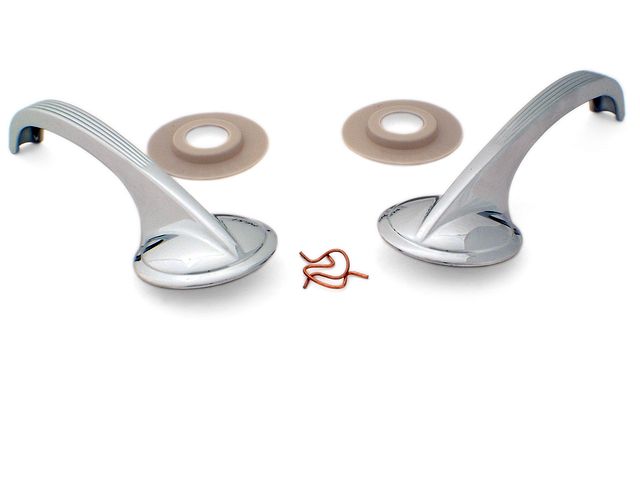Product image (1955-1956-1957 Door Handles With Washer & Clips)
