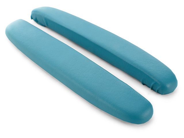 Product image (Arm Rest Pads 1957 Bel Air Front Turq)
