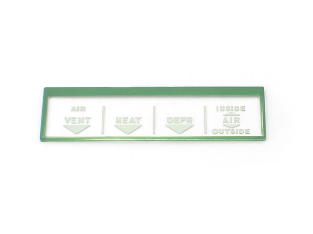 Product image (1957 Heater Control Face Lens)