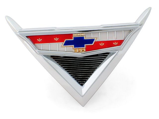 Product image (Emblem 1961 Impala'283'V8 Trunk AssEmblemly)